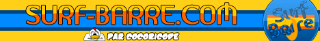 barre de surf de cocoricode