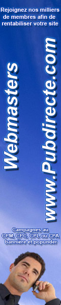 Pubdirecte.com - R�gie Pub internet