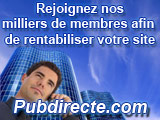 Pubdirecte.com - R�gie Pub internet